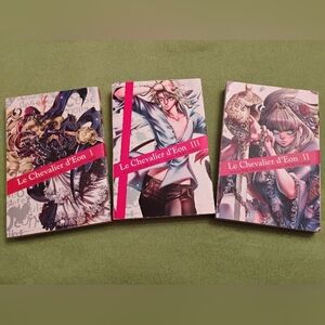 2007/2008 Le Chevalier d'Eon Manga Volume 1 to 3